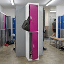 Two-Door Steel Locker with Cam Lock – 1.5mm Frame