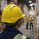 Industrial Safety Helmet – Vented – HDPE Shell & Slip Ratchet – Workplace Protection