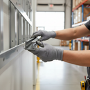 Premium Medium Interlocking Sign Channel - 1m Length, Lightweight Aluminium for Surface to Post Mounting