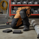 Professional Heavy Duty Trousers with Kneepad Pockets - Nut Brown/Black