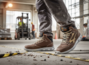 Premium High-Performance Safety Boot with Nubuck Leather Upper, Puncture Protection, and Anatomic Insole for Ultimate Comfort