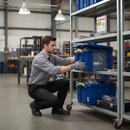 35L Heavy Duty Stackable Storage Boxes - Ideal for Home and Office