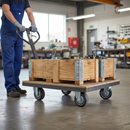 125mm Heavy Duty Swivel Plate Castor with Grey TPR Wheels