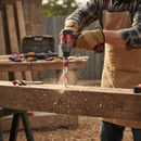 Premium Stubby Impact Auger Bit for Wood - Multiple Sizes Available