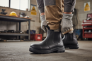 Premium Dual Density Dealer Boot with 200 Joule Steel Toe Cap and Slip-Resistant Sole
