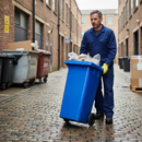 Premium 120 Litre Wheelie Bin - Heavy Duty for Waste Management
