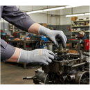 Premium 15G Nitrile Micro Foam Gloves for Comfort and Grip