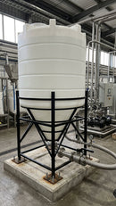 12000 Litre 60° Conical Storage Tank, UV-Resistant Polyethylene