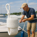 10mm White Polypropylene Rope 3 Strand – 50m Mini Coil | Heavy-Duty