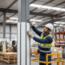 Premium I Beam Column Protection Strips with Elastic Material for Impact Absorption and Structural Rigidity
