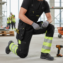 Premium Hi-Vis Trousers with 4-Way Stretch, Holster Pockets, and Ventilation for Ultimate Comfort and Safety