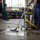 Heavy Duty Wet and Dry Vacuum Cleaner with 80L Capacity and Dual Motor System for Versatile Cleaning Applications