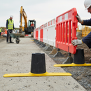 Premium Extra Foot for Barrier - High Density Polyethylene Construction with Recycled PVC Core for Stability and Rigidity