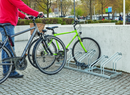 Premium Heavy Duty Single Direction Bike Rack with Modular Design for Multiple Bikes - Galvanised Steel Construction