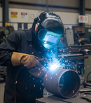 Premium Automatic Sensor Welding Face Shield for MIG, TIG, and Plasma Welding with Adjustable Headgear and Solar Power Supply