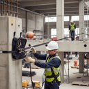 Professional 20m Horizontal Life Line Kit with Adjustable Anchorage and Steel Connectors for Safe Working at Heights