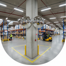 Premium Two-Direction Security Mirror for Retail and Hospitality with Convex Design for Enhanced Visibility