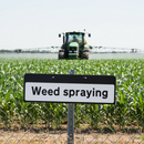 Premium Weed Spraying Supplementary Plate 7001.1 - Durable 2mm Plastic with Reflective Vinyl for Enhanced Visibility