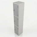 Three-Door Laminate Locker with Cam Lock, 300/450mm Depth (view 2)