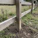Larch Pointed Stob 4in x 3in for Fencing
