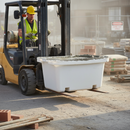Premium 250L Heavy Duty Fork Lift Mortar Tub - Lightweight and Durable for Construction Use