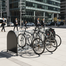 Premium 16 Space Heavy Duty Bike Rack - Galvanised Steel with Durable Finish for Outdoor Use