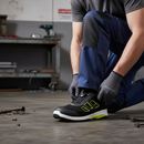 Professional Lightweight Safety Shoe with Composite Toe Cap and Non-Slip TPU Sole for Enhanced Comfort and Protection