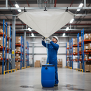 Heavy Duty Leak Diverter Complete Kit - Waterproof Tarp 200cm x 200cm