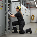 Premium Women's Arc Flash & Fire Retardant Trousers with Flexible Pockets and Reflective Details for Enhanced Visibility