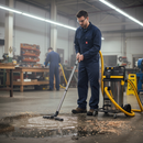 Heavy Duty Wet and Dry Vacuum Cleaner with 80L Capacity and Dual Motor System for Versatile Cleaning Applications