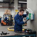 Professional Eyewash First Aid Kit with Sterile Bottles and Pods for Emergency Care