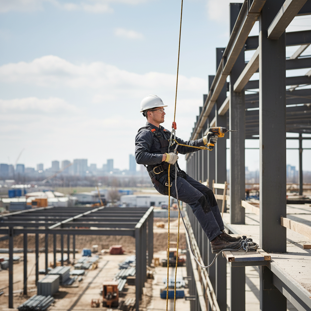 Premium 3-Point Safety Harness with Metal Positioning Loops, Adjustabl
