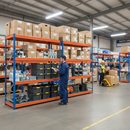 Heavy Duty Industrial Shelving - 2440mm High - 400kg Capacity - Steel