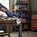 50mm Heavy Duty Swivel Bolt Hole Castor with White Nylon Wheel