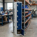 6-Compartment Steel Storage Locker with Cam Lock