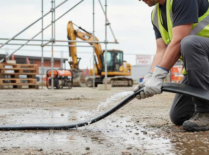 Hilcoflex NBR Heavy Duty 16bar layflat/drag hose