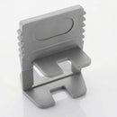 Plastic Tile Levelling Base Clip 1mm Joint 3-14mm – Pack of 250 (view 2)