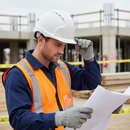 Premium Safety Helmet with Mid Peak and Vented Design for Comfort