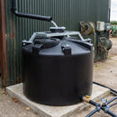 3000 litre low-profile non-potable water tank, 2in BSP outlet