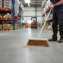 Premium 275mm Contract Soft Sweeping Broom with Natural Coco Fibre Bristles for Effective Cleaning
