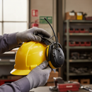 Premium Helmet Mounted Radio Ear Defenders - SNR 29