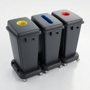 60 Litre Indoor Recycling Bin Station – Compact Waste Segregation (view 2)