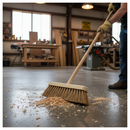 Premium 12 Inch Soft Natural Coco Broom Head for Effective Cleaning with Compatible Handle