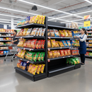 Premium Heavy Duty Shelving End Bay 1.4m High with Base Shelf and Adjustable Upper Shelves