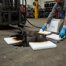 Premium Triple Weight Hydraulic Oil and Fuel Absorbent Pads - Pack of 20