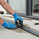 Professional PVC Threshold Drainage Channel Connector with Outlet - Low Profile and Standard Profile Options for Secure Connections