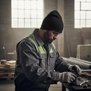 Premium Flame-Resistant Wool Beanie for Helmet Use - Flexible, Warm, and Certified
