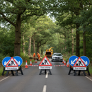 Premium Tree Cutting QuickFit EnduraSign Package for Road Safety with Multiple Warning Signs