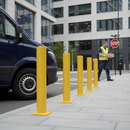 Premium Heavy Duty Galvanised Mild Steel Bollards 1000mm for Security and Parking Applications