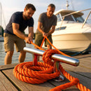 12mm Red Polypropylene 3-Strand Rope 15m Coil – Heavy Duty 3-Strand Twisted